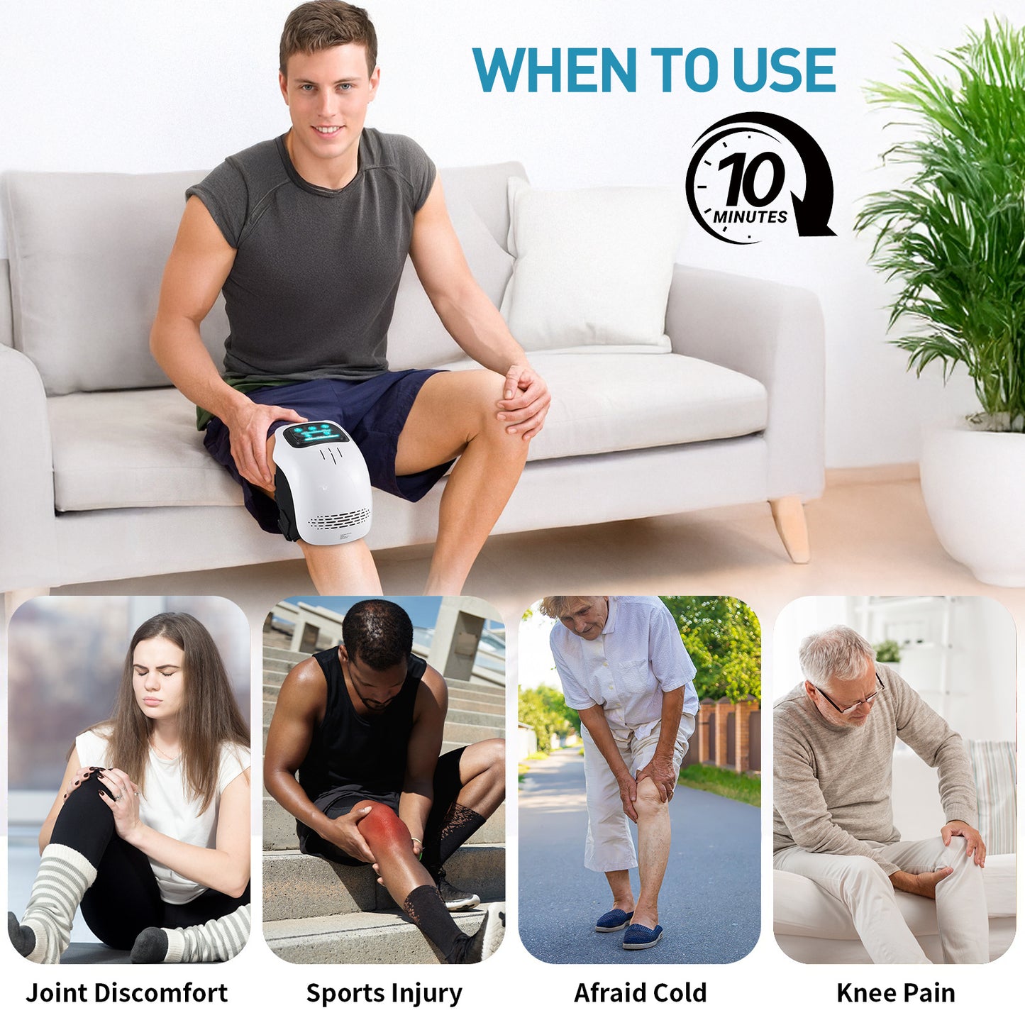 NeuroFlex Smart Knee Massager 2.0
